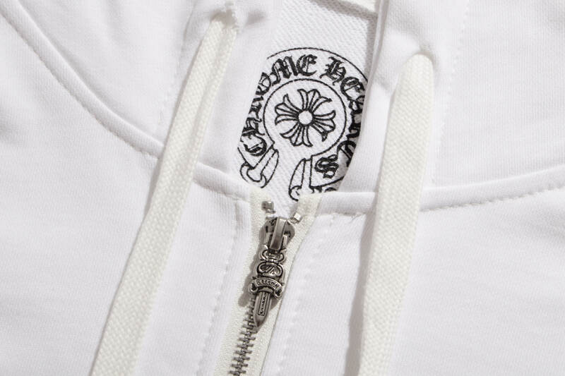 Luxury CHROME HEARTS  Horseshoe ZIP-UP Hoodie Gorilla Fits