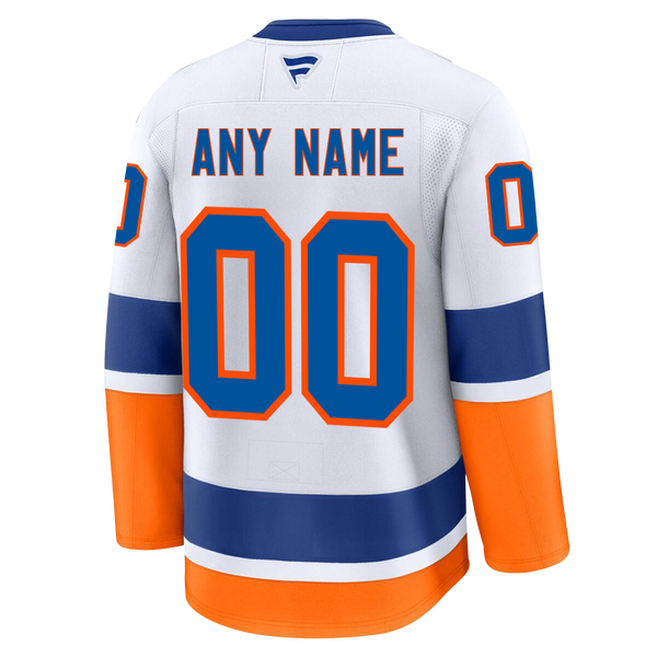 Customizable New York Islanders 2024 Fanatics Premium Official NHL AWAY Jersey Gorilla Fits