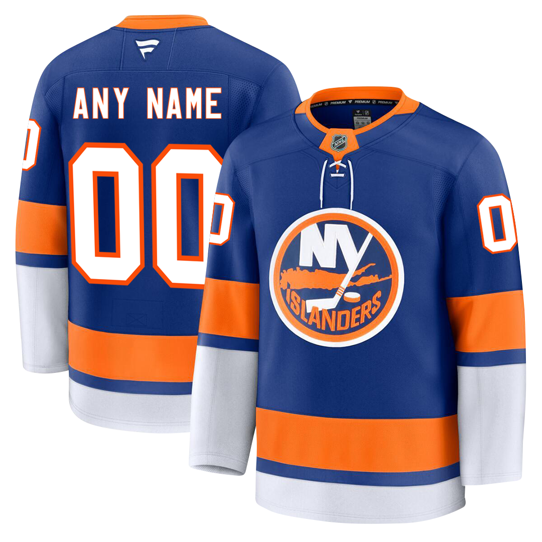 Customizable New York Islanders 2024 Fanatics Premium Official NHL HOME Jersey Gorilla Fits