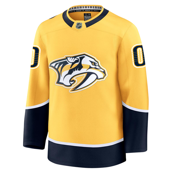 Customizable Nashville Predators 2024 Fanatics Premium Official NHL HOME Jersey Gorilla Fits