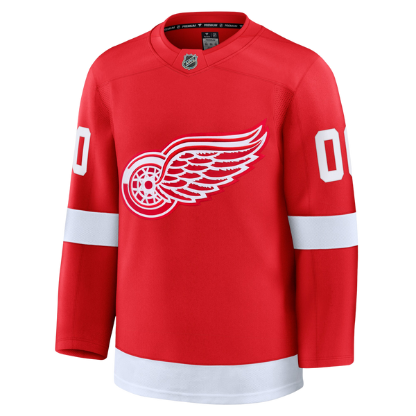 Customizable Detroit Red Wings 2024 Fanatics Premium Official NHL HOME Jersey Gorilla Fits