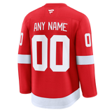 Customizable Detroit Red Wings 2024 Fanatics Premium Official NHL HOME Jersey Gorilla Fits