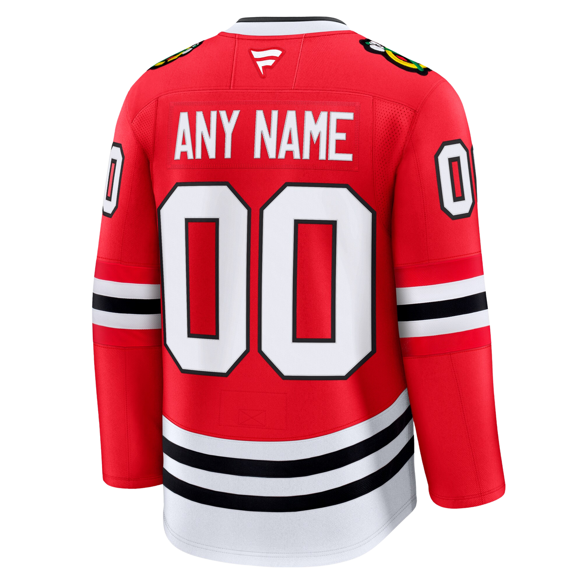 Customizable Chicago Blackhawks 2024 Fanatics Premium Official NHL HOME Jersey Gorilla Fits