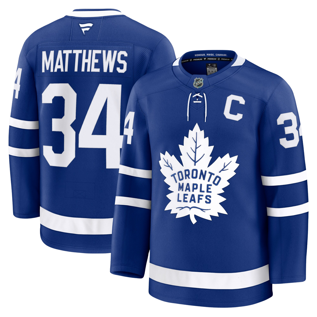 Auston Matthews Toronto Maple Leafs Fanatics Premium Home Jersey Gorilla Fits