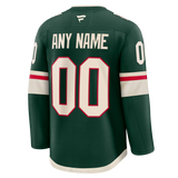 Customizable Minnesota Wild 2024 Fanatics Premium Official NHL HOME Jersey Gorilla Fits