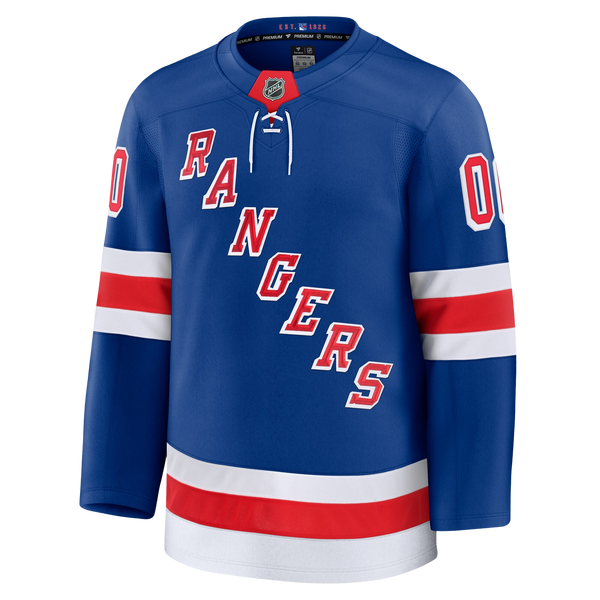 Customizable New York Rangers 2024 Fanatics Premium Official NHL HOME Jersey Gorilla Fits