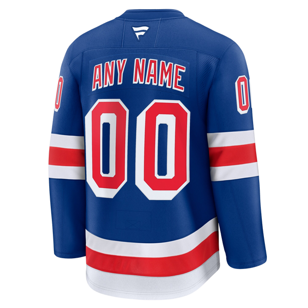 Customizable New York Rangers 2024 Fanatics Premium Official NHL HOME Jersey Gorilla Fits