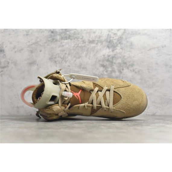 Jordan 6 Retro Travis Scott British Khaki Gorilla fits