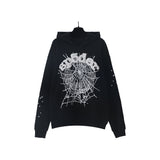 Sp5der OG Web Hoodie Black Sp5der