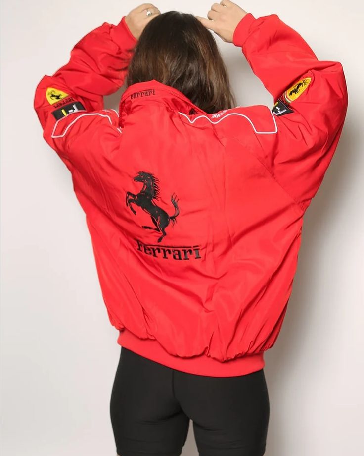 F1 Vintage Inspired Racing Jacket –  Lana Del Rey Gorilla Fits