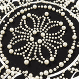 Chrome Hearts Rhinestone Horseshoe Hoodie - Black Gothic Streetwear Chrome-Hearts