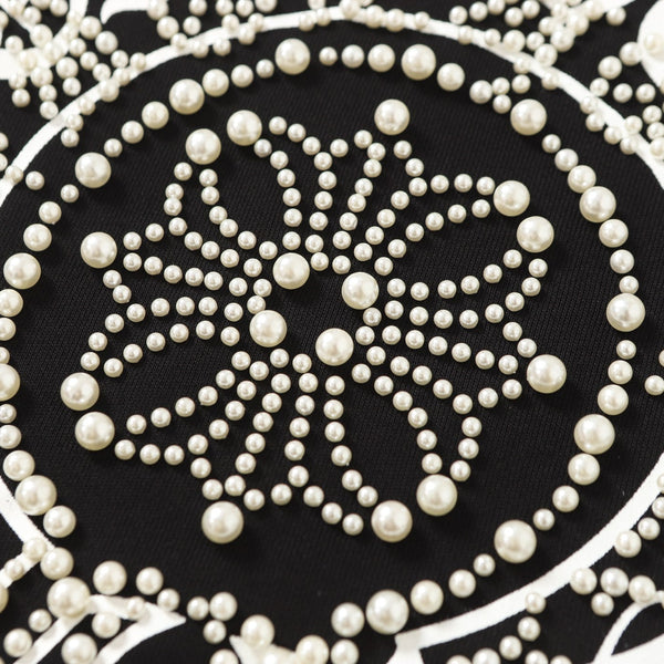 Chrome Hearts Rhinestone Horseshoe Hoodie - Black Gothic Streetwear Chrome-Hearts