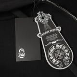 Chrome Hearts Colorful Rhinestone Hoodie - Black Gothic Street Sweatshirt Gorilla Fits