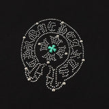 Chrome Hearts Colorful Rhinestone Hoodie - Black Gothic Street Sweatshirt Gorilla Fits