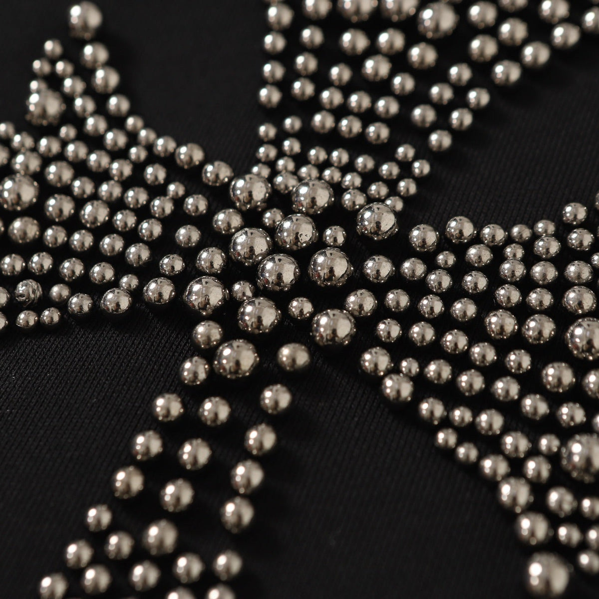 Chrome Hearts Rhinestone Cross Hoodie - Black Gothic Streetwear Chrome-Hearts