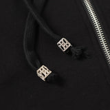 Chrome Hearts Rhinestone Cross Hoodie - Black Gothic Streetwear Chrome-Hearts