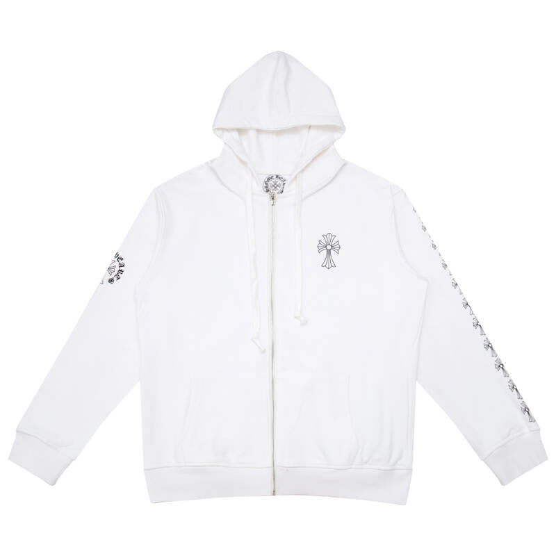 Luxury CHROME HEARTS  ZIP-UP Hoodie K5007 Chrome-Hearts