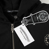 Luxury CHROME HEARTS  ZIP-UP Hoodie Chrome-Hearts