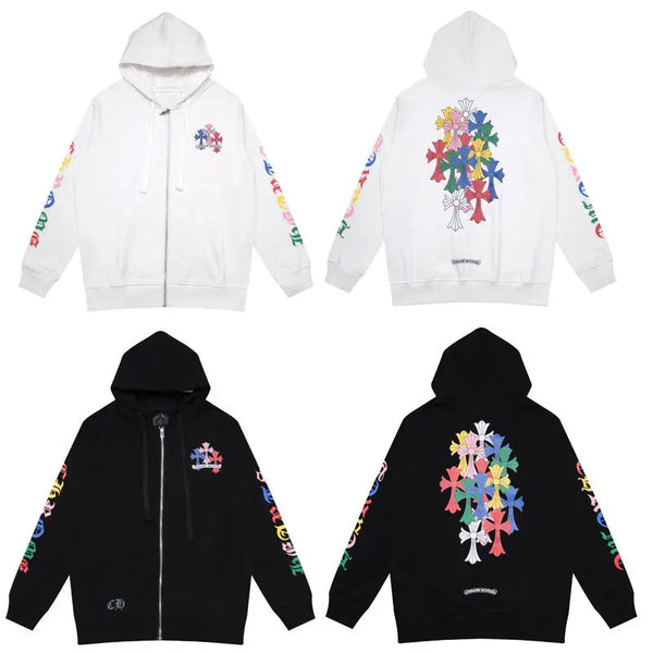 CHROME HEARTS Color Phantom Letter Phantom Arm ZIP-UP Hoodie Chrome-Hearts