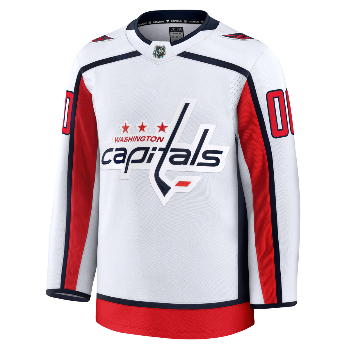 Customizable Washington Capitals 2024 Fanatics Premium Official NHL AWAY Jersey Gorilla Fits