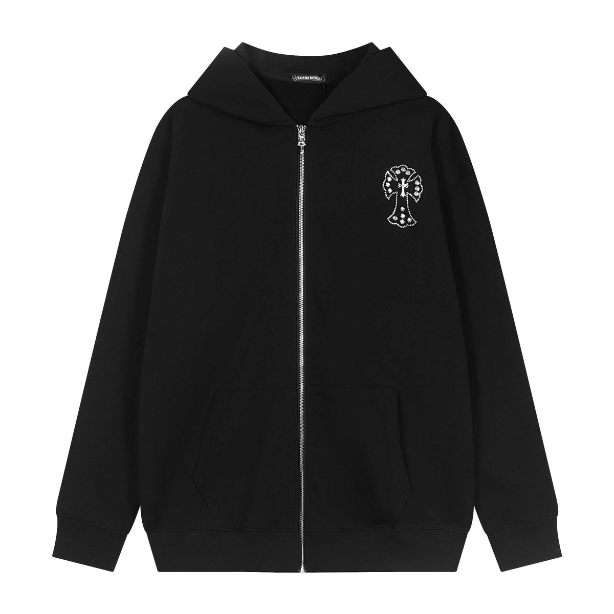 Luxury CHROME HEARTS  ZIP-UP Hoodie Chrome-Hearts