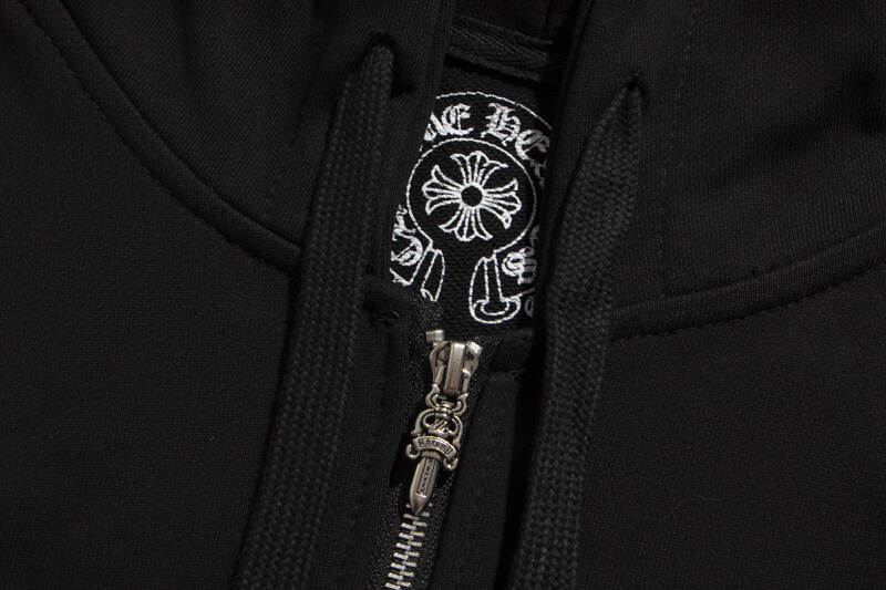 Luxury CHROME HEARTS  Horseshoe ZIP-UP Hoodie Gorilla Fits