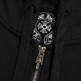 Luxury CHROME HEARTS  Horseshoe ZIP-UP Hoodie Gorilla Fits