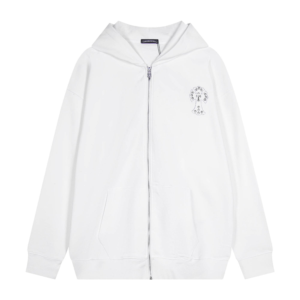 Luxury CHROME HEARTS  ZIP-UP Hoodie Chrome-Hearts