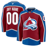 Customizable Colorado Avalanche 2024 Fanatics Premium Official NHL HOME Jersey Gorilla Fits