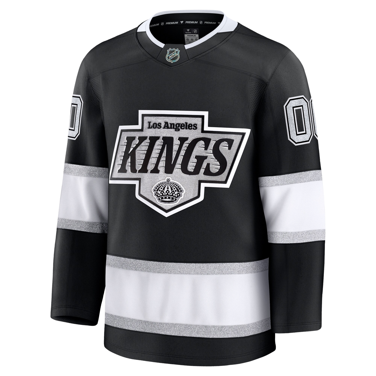 Customizable Los Angeles Kings 2024 Fanatics Premium Official NHL HOME Jersey Gorilla Fits
