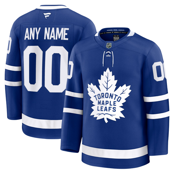 Customizable Toronto Maple Leafs 2024 Fanatics Premium Official NHL HOME Jersey Gorilla Fits