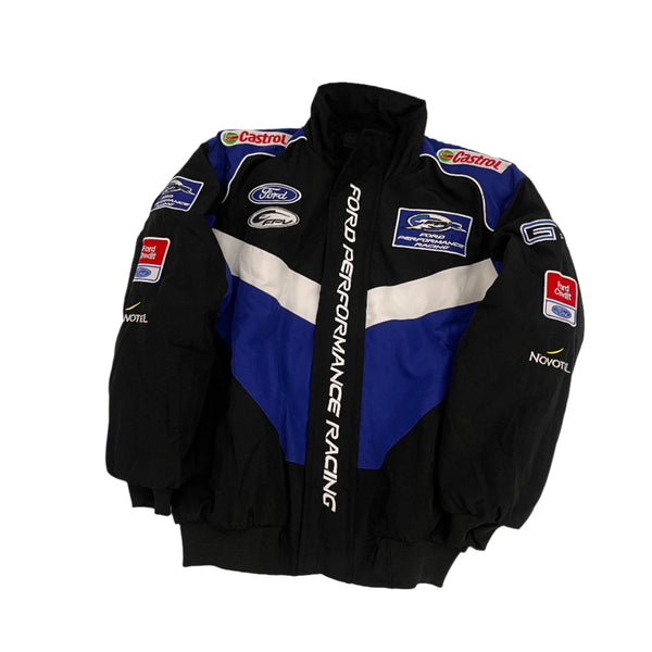 Ford Performance Racing Cotton-Padded Jacket – Bold Motorsport Style Gorilla Fits