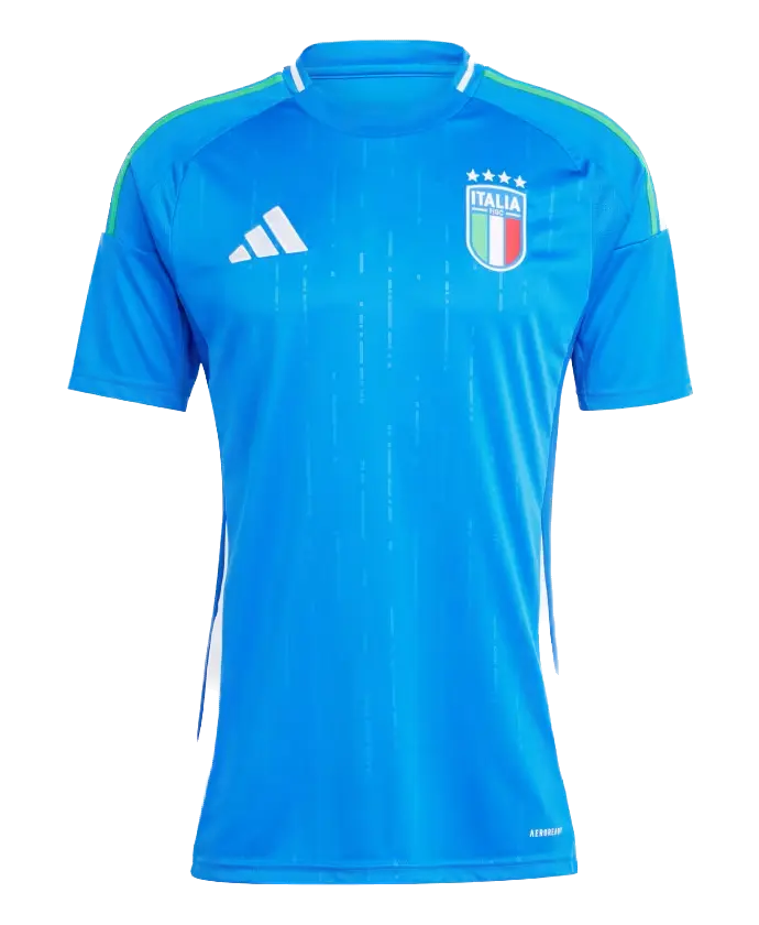 Italy EURO 2024 HOME KIT – Authentic quality PLAYER VERSION (patch included) Gorilla fits