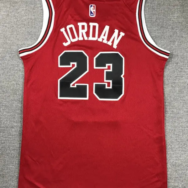 All MICHAEL JORDAN NBA Chicago Bulls Jersey - Junior/youth - Black stripped White & Red Options/ nba jersey Gorilla fits