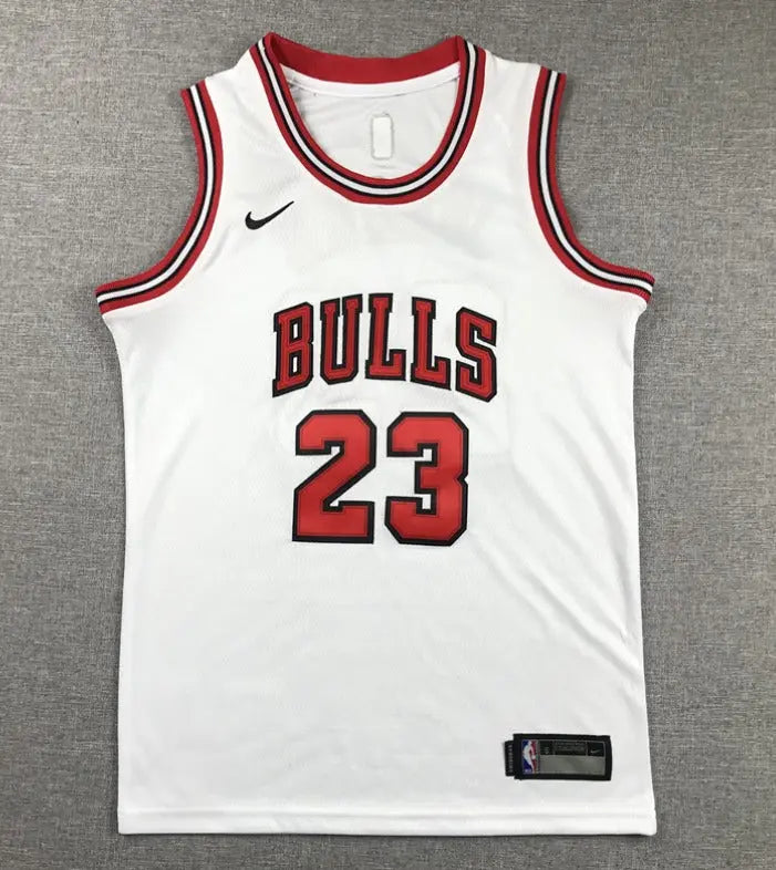 All MICHAEL JORDAN NBA Chicago Bulls Jersey - Junior/youth - Black stripped White & Red Options/ nba jersey Gorilla fits