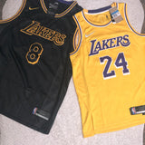 Nba Mens Kobe Bryant jersey LA Lakers Kb-Black mamba. embroidered Gorilla fits