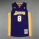 Limited Edition embroidered Purple Lakers Jersey Set - Kobe Bryant #8- mitchell&ness NBA Collection Gorilla fits