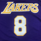 Limited Edition embroidered Purple Lakers Jersey Set - Kobe Bryant #8- mitchell&ness NBA Collection Gorilla fits