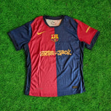 Limited Edition Travis Scott X Barcelona 24/25 Adult Football/Soccer Jersey Gorilla fits