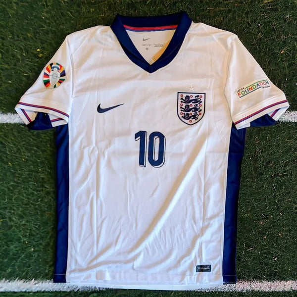 Jude Bellingham England EURO 2024 HOME and Away  KIT – Authentic quality PLAYER VERSION (patch included) Gorilla fits