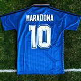 Maradona Argentina1994 World Cup away KIT – Authentic quality Gorilla fits