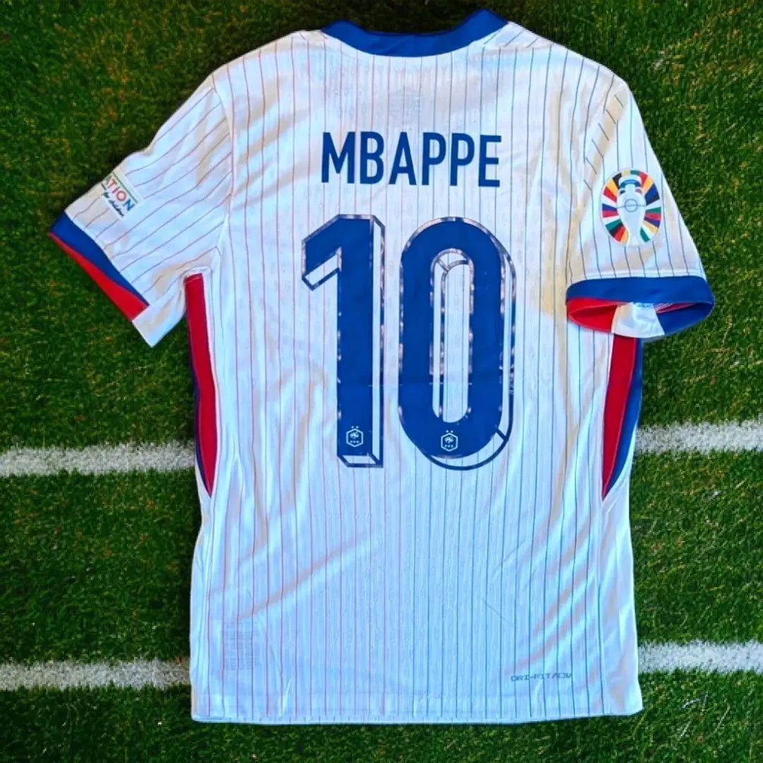 Adult France euro 2024 HOME and Away  KIT – Mbappe Authentic quality Player Version (patch included) Gorilla fits