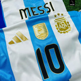 Messi Argentina COPA 2024 HOME & Away KIT – Authentic quality PLAYER VERSION (patch included) Gorilla fits