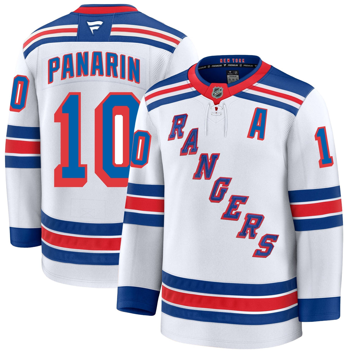 Artemi Panarin New York Rangers Fanatics Premium Away Jersey Gorilla Fits