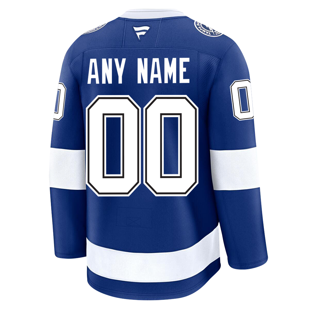 Customizable Tampa Bay Lightning 2024 Fanatics Premium Official NHL HOME Jersey Gorilla Fits