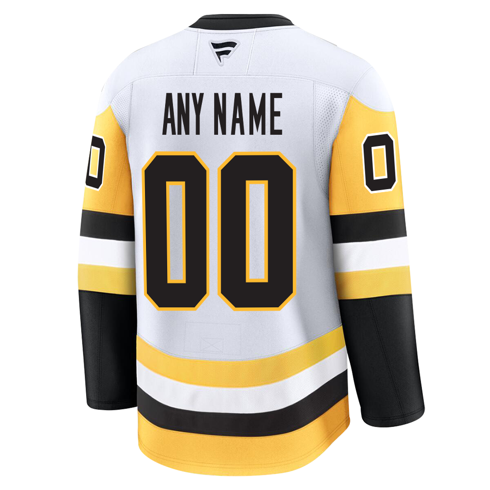 Customizable Pittsburgh Penguins 2024 Fanatics Premium Official NHL AWAY Jersey Gorilla Fits