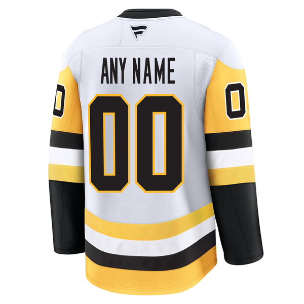Customizable Pittsburgh Penguins 2024 Fanatics Premium Official NHL AWAY Jersey Gorilla Fits