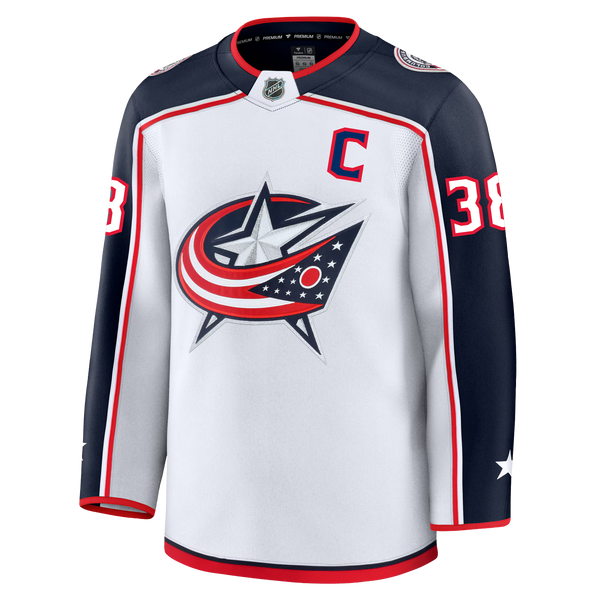 Boone Jenner Columbus Blue Jackets Fanatics Premium Away Jersey Gorilla Fits