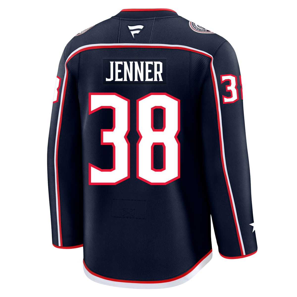 Boone Jenner Columbus Blue Jackets Fanatics Premium Home Jersey Gorilla Fits