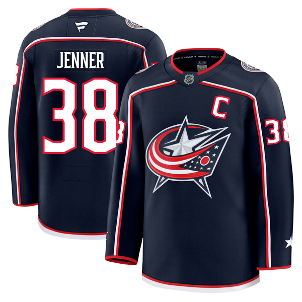 Boone Jenner Columbus Blue Jackets Fanatics Premium Home Jersey Gorilla Fits